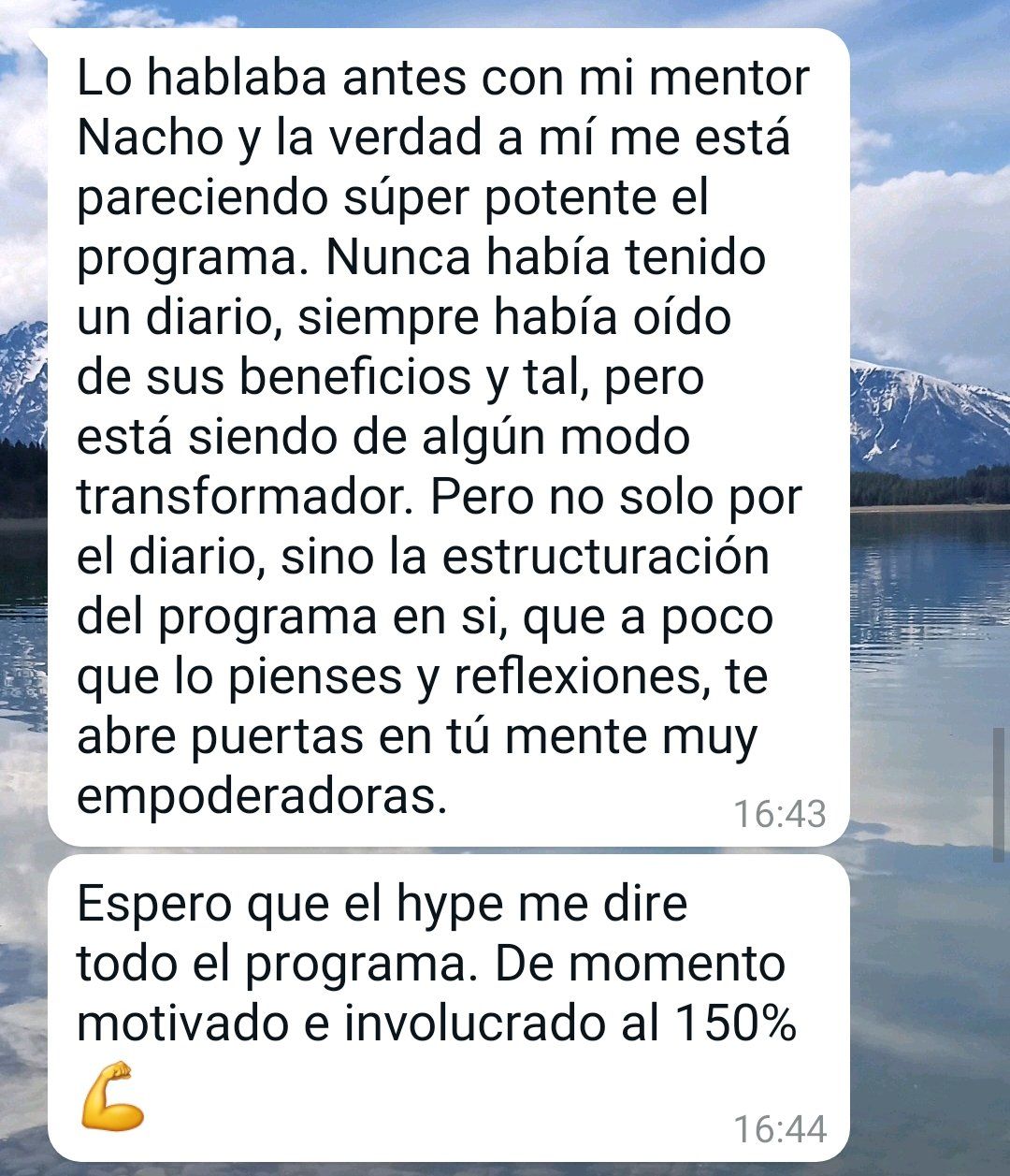 Testimonio de Javier