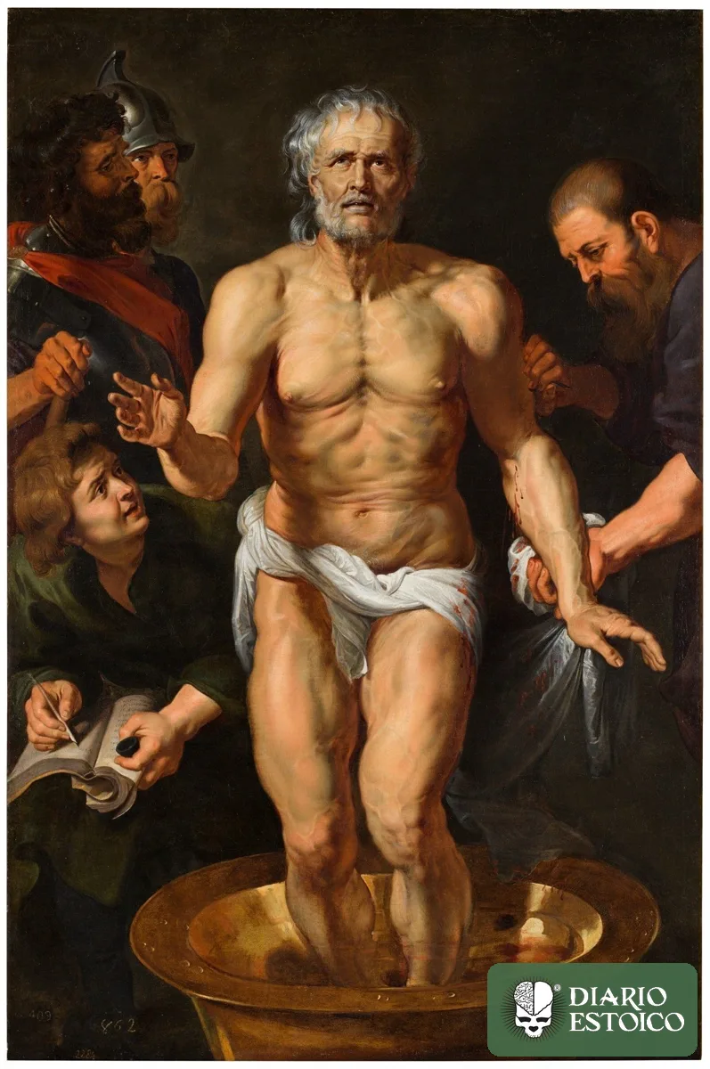 La muerte de Séneca, cuadro de Pedro Pablo Rubens